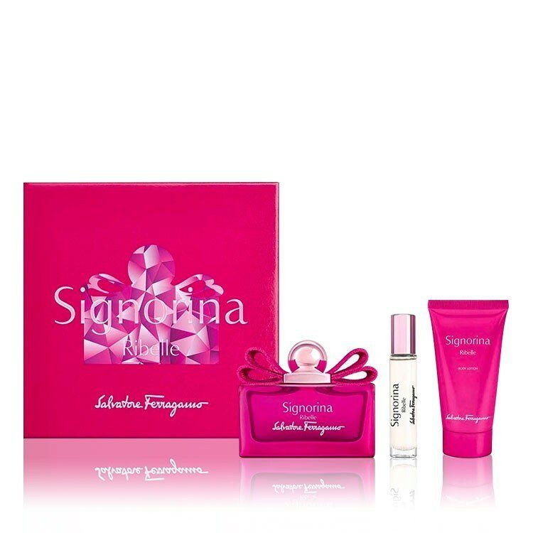 Signorina Ribelle by Salvatore Ferragamo 3.4 oz EDP 3 PC