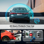 Cámara para coche 4K delantera y trasera de 3 canales - Imagen de 2