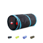 Túnel plegable de dos vías para gatos interactivo - Imagen de 3