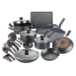 Juego de utensilios de cocina antiadherentes T-fal Simplemente cocinar de 20 piezas